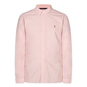 Ralph Lauren pink button up shirt